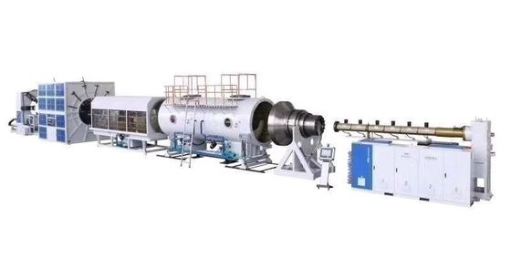 630 میلی متر Jwell Heat Preservation PE لوله اکستروژن خط تک پیچ